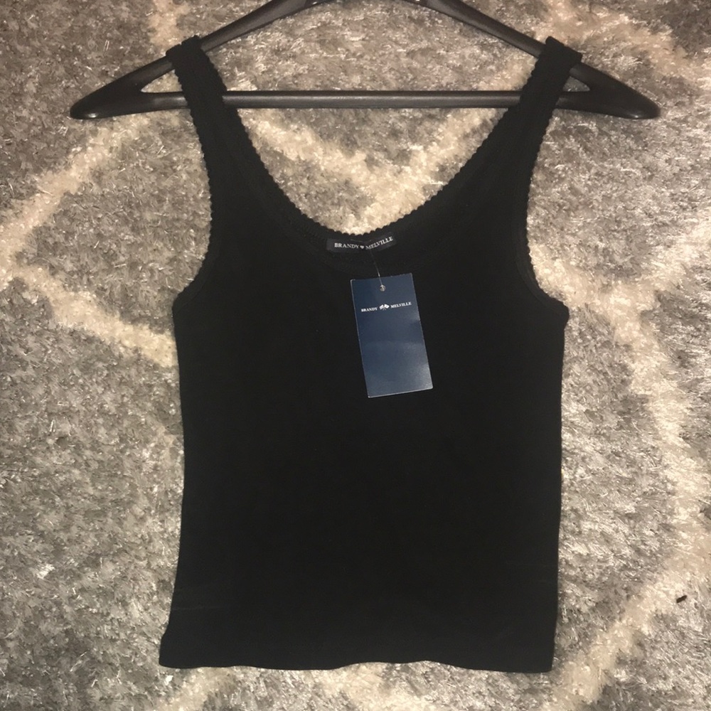 black brandy tank top